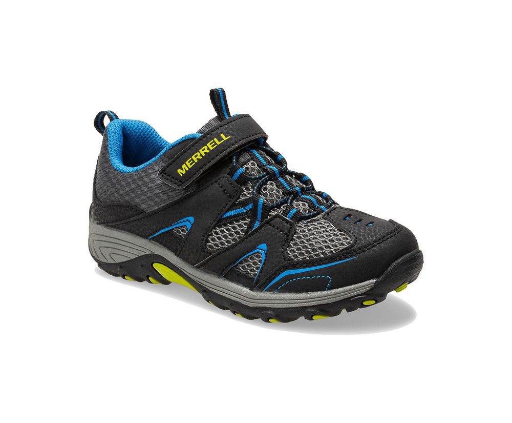 Tenis Criança - Merrell Trail Chaser - Pretas/Azuis - FNJ057142